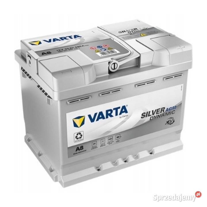 Akumulator 60Ah 680A VARTA Silver Dynamic AGM Motoryzacja Chełm