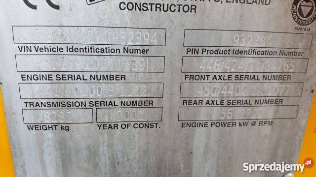 Koparkoadowarka JCB 3CX Manual stan idealny Nowy Sącz