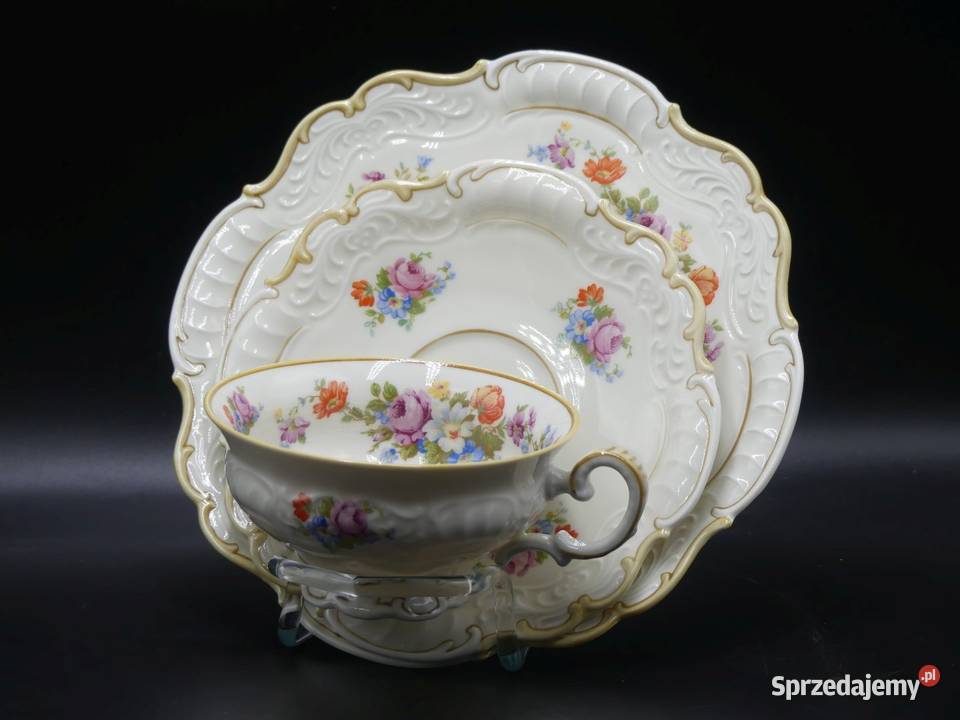 Komplet śniadaniowy Sorau Żary stan niemal wielkopolskie Poznań sprzedam