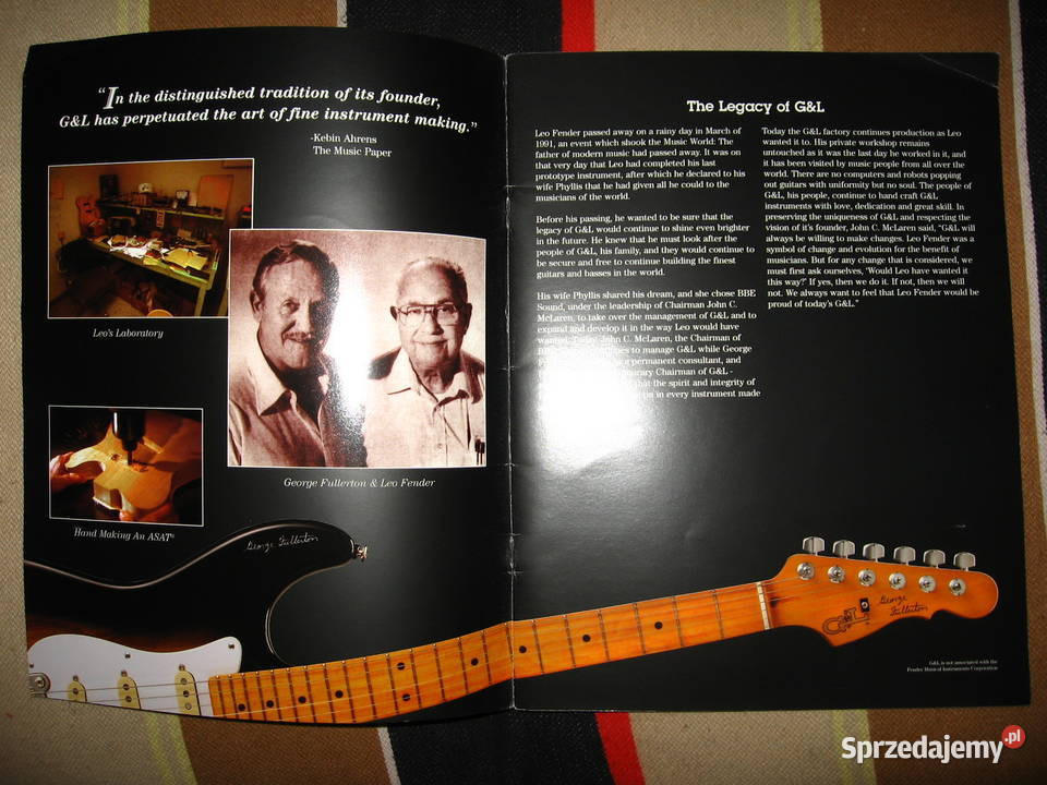 GL Guitars by Leo catalog katalog gitar Gitary i akcesoria pomorskie Kępice