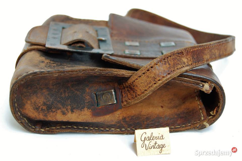 Torba skórzana do ręki vintage lata 70 kuta Lublin