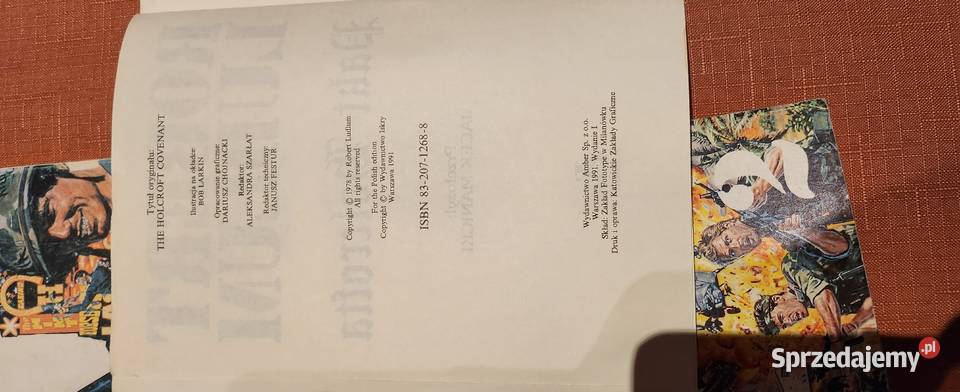 Książki Roberta Ludluma 4 miękka śląskie Gliwice