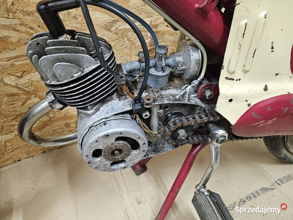 Motorower Ryś MR1 1959r Baza do Odrestaurowania Rok produkcji 1959 Komar Komar Kłodawa