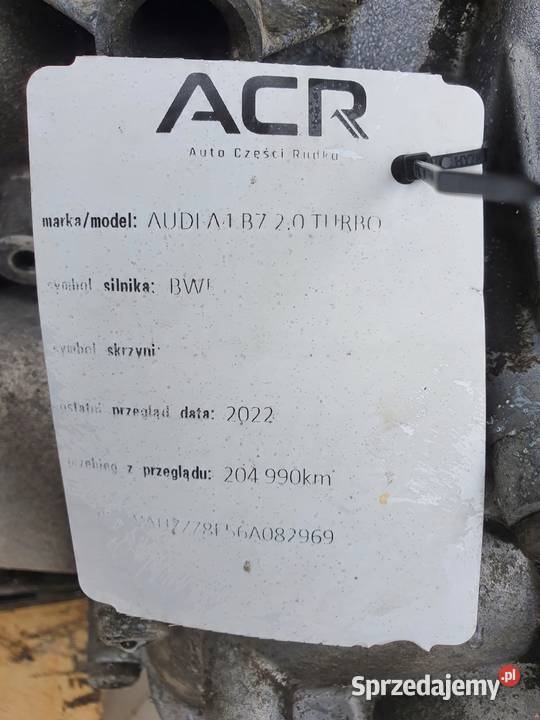 Audi A4 B7 20 T TFSI TURBO AUTOMATYCZNA SKRZYNIA Janów