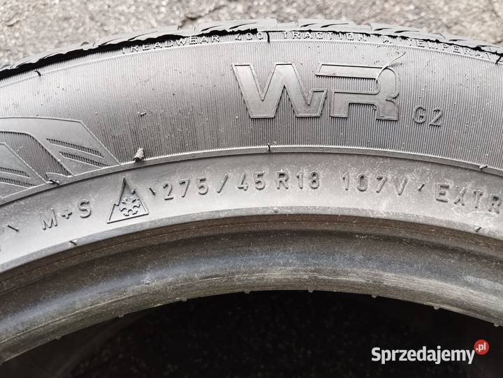 Opona Nokian WR G2 27545R18 107V XL NO sztukę 275 Kamieniec