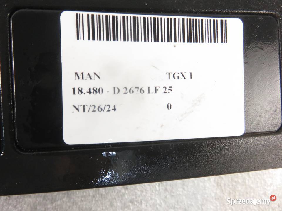 PANEL SZYB MAN TGX I 81617010123