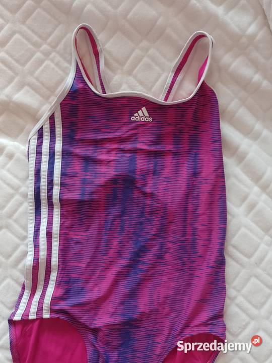 40L ADIDASGranatowo różowy strój kąpielowy Kraków