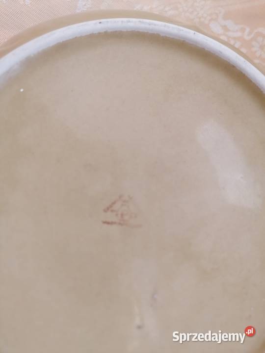 Misamiska porcelit Pruszków średnica 23Oliwkowa Porcelana i szkło Łódź