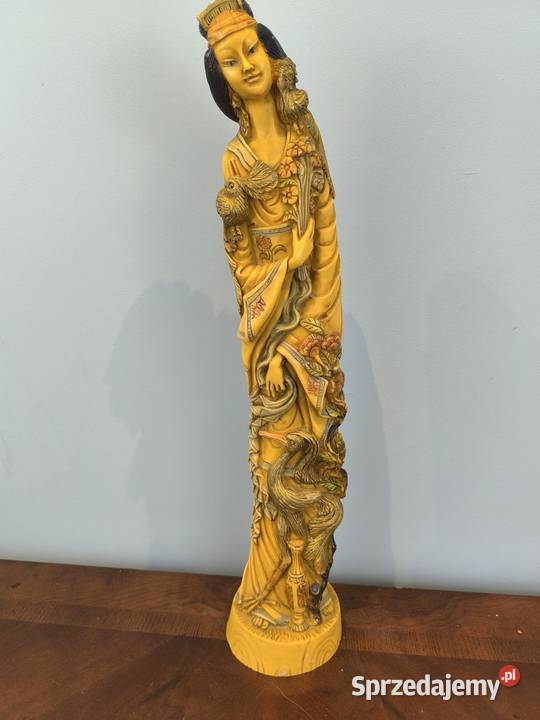 Piękna figurka motyw azjatycki wschodni łódzkie Łódź sprzedam