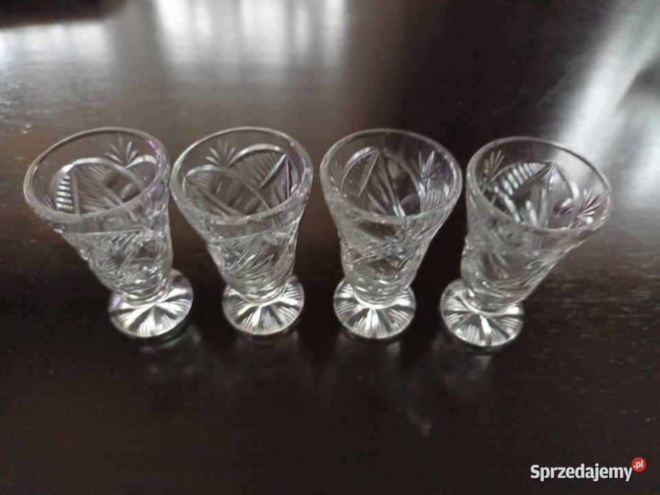 Kieliszki kryształowe 4 Porcelana i szkło