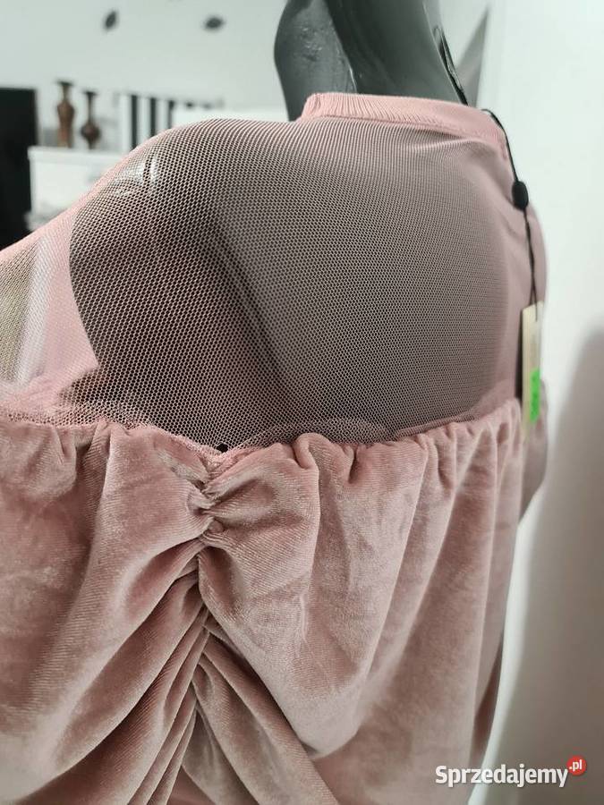 Bluzka w kolorze pudrowego różu Moda i Styl zachodniopomorskie Nowogard sprzedam