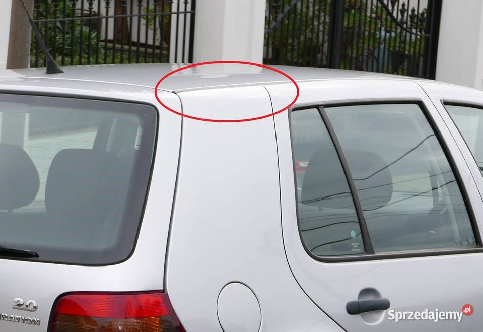 Golf 4 HB 5drzwi prawa listwa zaślepka rynienki Legnica sprzedam