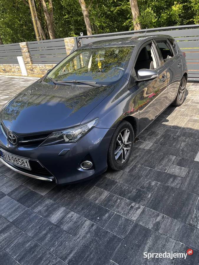 Toyota Auris 16 benzyna 132KM podlaskie Turośń Kościelna