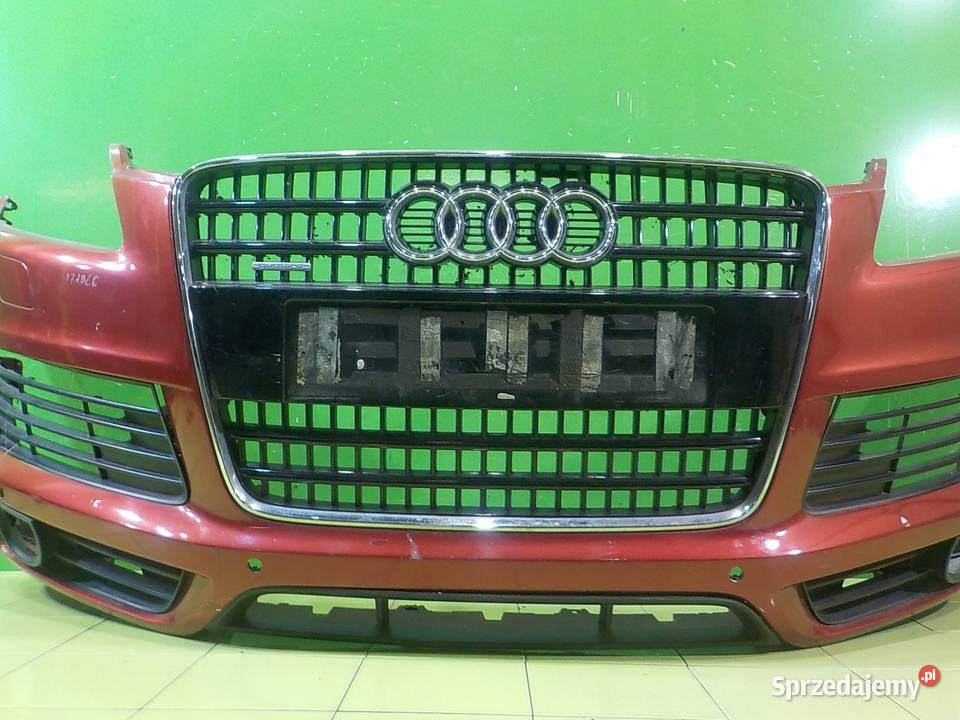 AUDI Q7 4L SLINE 30 TDI AUT 5D zderzak przod mazowieckie Suków