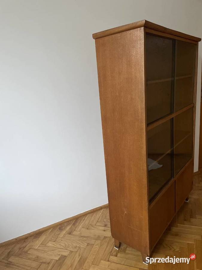 Klasyczna vintage biblioteczka z lat 60 tych Józefów