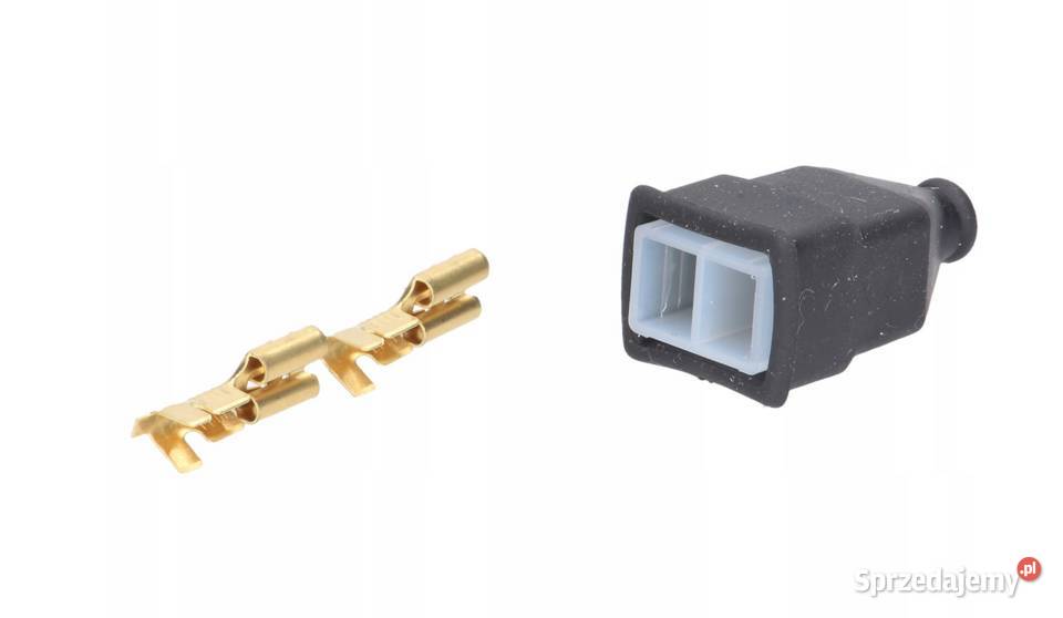 Przeciwzłącze AMP Faston 2 pinowe WESEM Trzciana