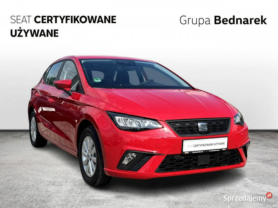Seat Ibiza Bezwypadkowy Salon Polska Serwis ASO elektryczne lusterka łódzkie Łódź