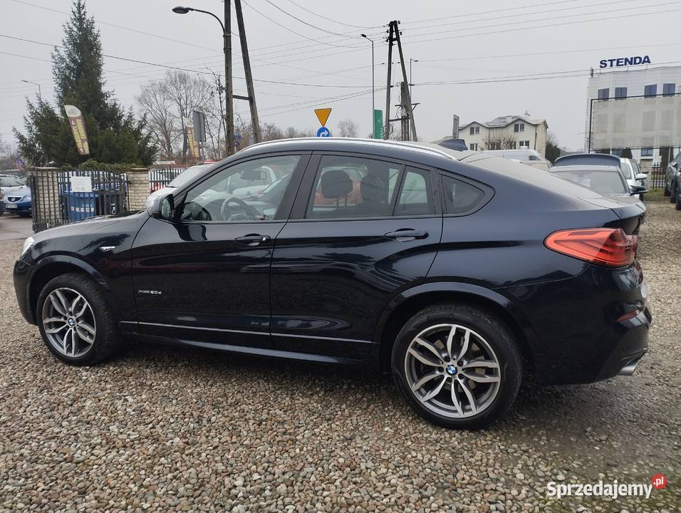 BMW X4 Mpakiet Navi 4x4 Kamera przebieg 124 radio Warszawa