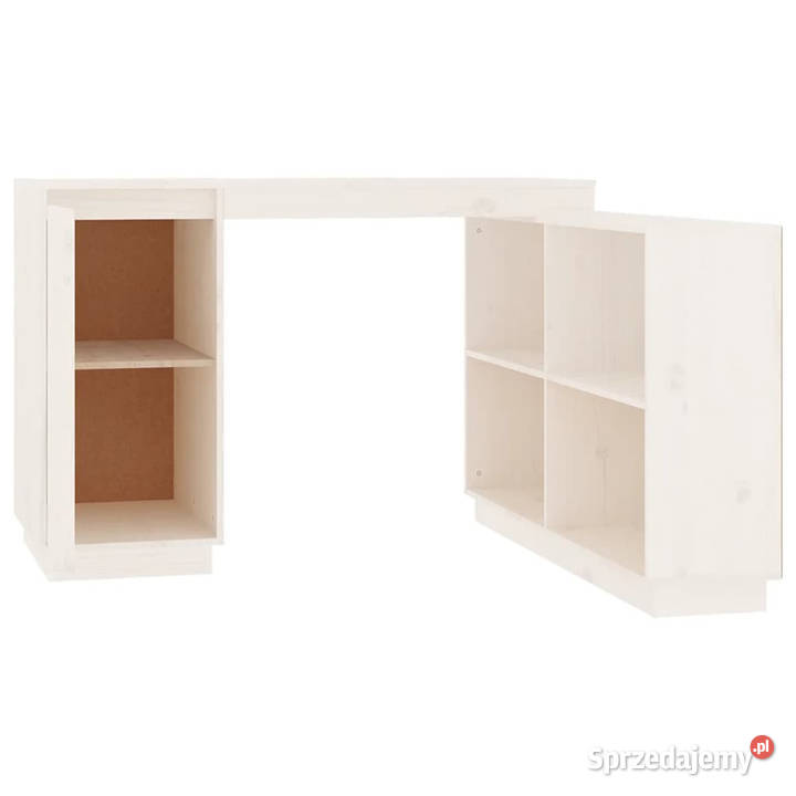 Biurko białe 110x50x75 lite drewno sosnowe Warszawa sprzedam