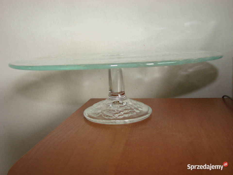szklana patera na ciasto pomorskie Pruszcz Gdański sprzedam