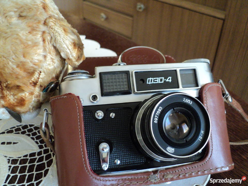 aparat fotograficzny FED4 vintage retro Stalowa Wola