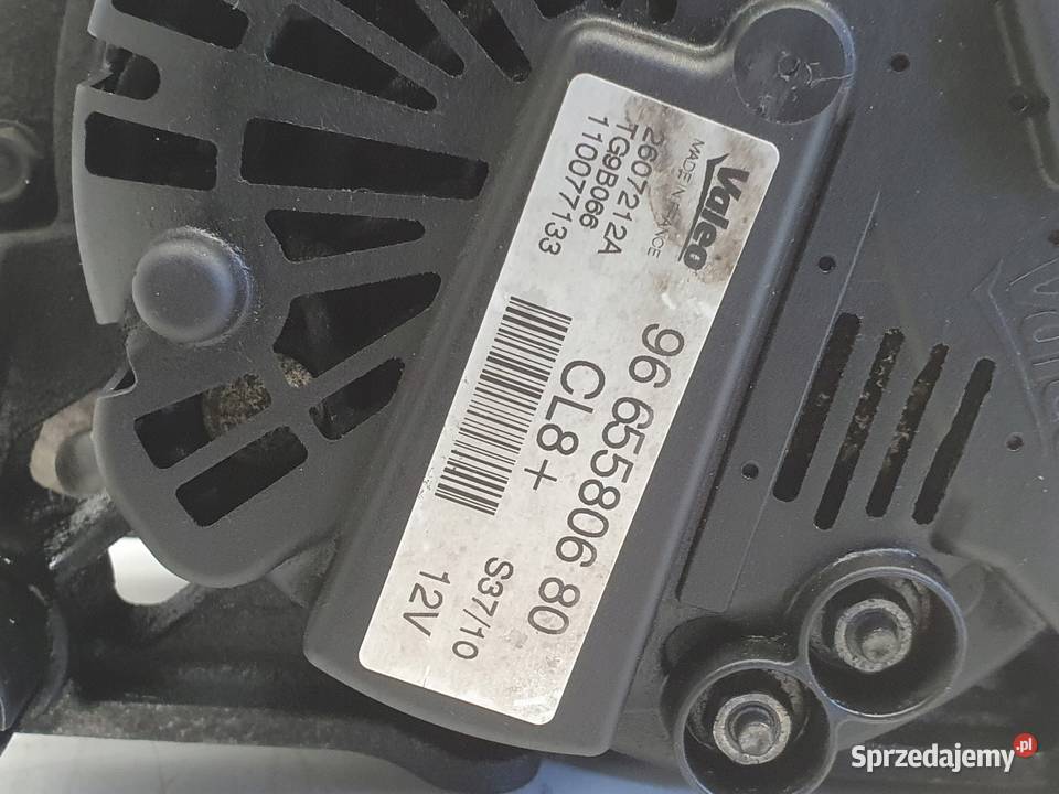 Peugeot 207 16 HDI ALTERNATOR valeo 9665580680