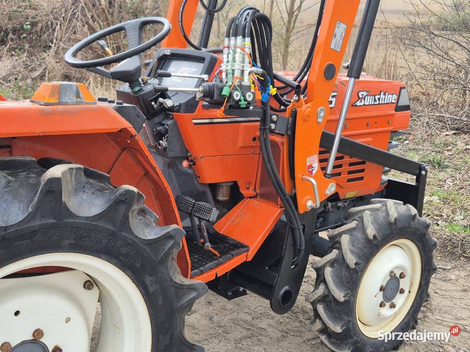 Traktorek KUBOTA L1255D 25 44 Wspomaganie Małuszyn