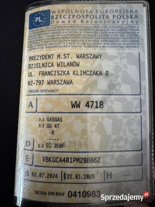 Gas Gas 350 Salon 94Mth 24r Warszawa