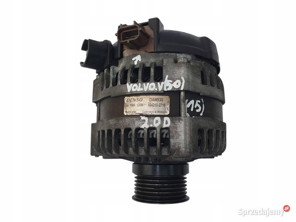 ALTERNATOR Volvo V50 S40 C30 Focus C 20 D TDCi Części samochodowe Chełm