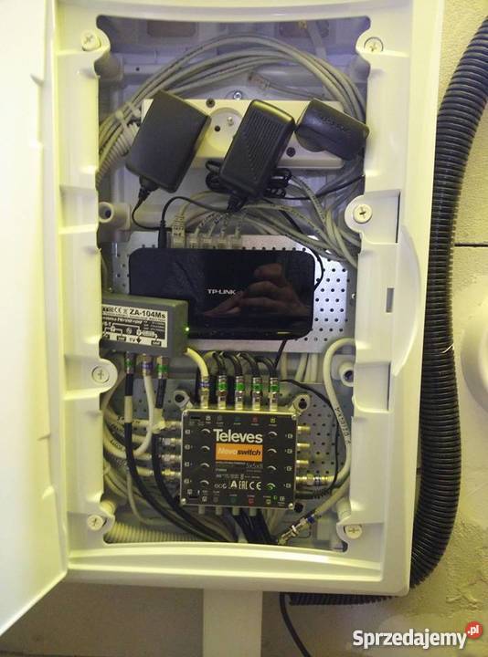 Instalacje monitoring TVRTVSAT Unicable 4K sieci