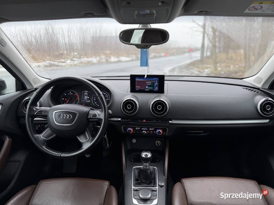 Audi A3 2015 16TDI Full skóra tapicerka nowe 110KM A3 Bydgoszcz