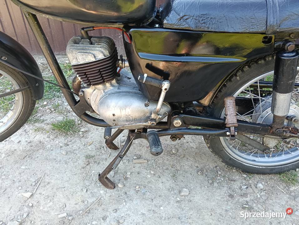 WSK 125 na chodzie Kielnarowa