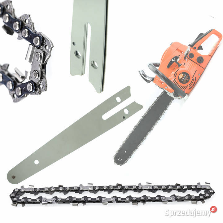 Prowadnica 16 z 2x Łańcuchem Rosfix Stal 45 13mm Ludźmierz