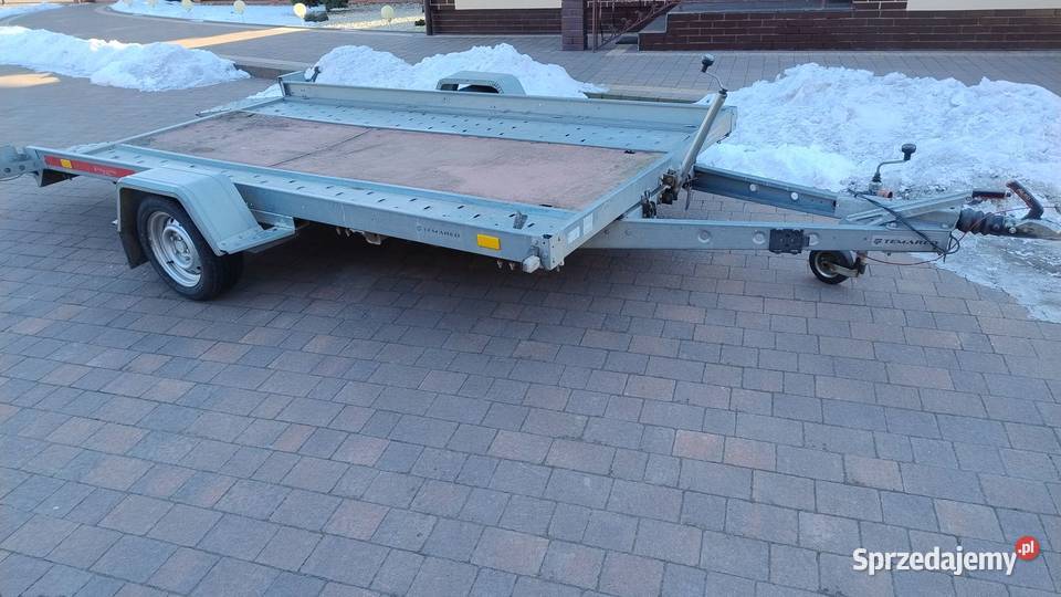 Przyczepka Przyczepa Ciężarowa Laweta Temared Motoryzacja Kowale Pańskie sprzedam