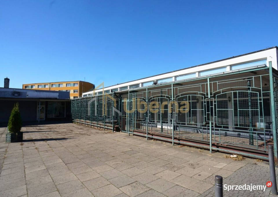 Lokal z witrynami z poziomu Goleniów Centrum 162m2 sprzedam