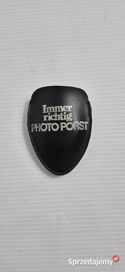 Kolekcjonerski kompas kieszonkowy PHOTO PORST lubelskie Biłgoraj