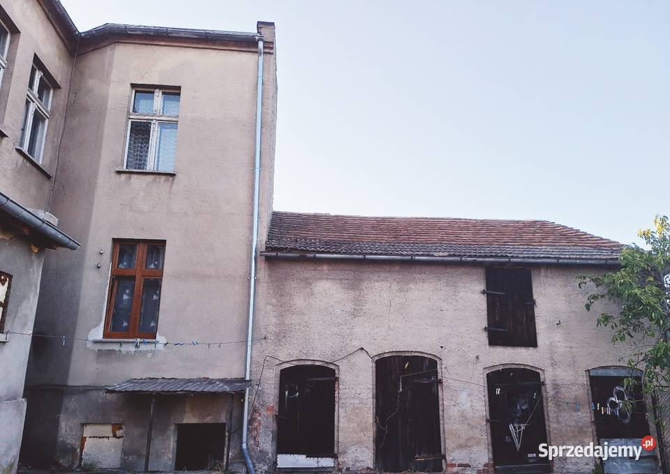 Kamienica dom z dużą działka zamieszkaj otwórz balkon Sprzedaż Krotoszyn