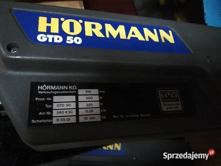 napęd do bram Hormann gtd50 przesuwna Ogrodzenia i bramy Dąbrowa Górnicza