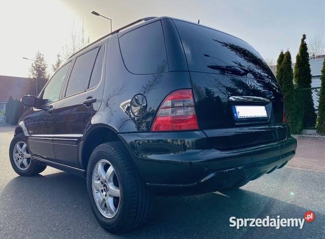 2002 MercedesBenz ML 400 cdi 4matic hak 7 os serwisowany w ASO mazowieckie Warszawa