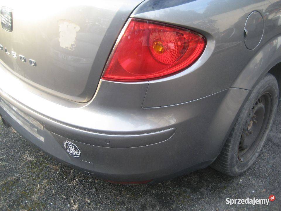 seat toledo iii 3 0409r klapa bagażnika zderzak osobowe wielkopolskie Rakoniewice