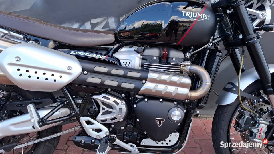 Triumph Scrambler 1200XC 2020 czarny śląskie