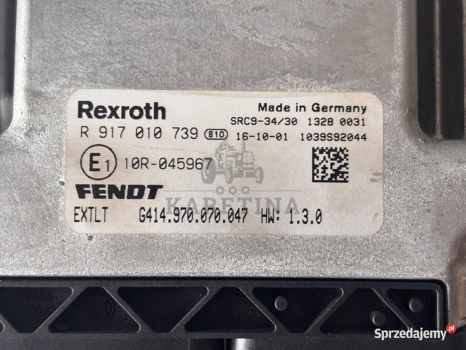 Fendt 500 700 800 Vario SCR Moduł Sterujący ECU Jastrzębniki
