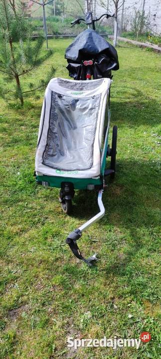 Przyczepka rowerowa Qeridoo Kidgoo1 opolskie Dobrzeń Wielki