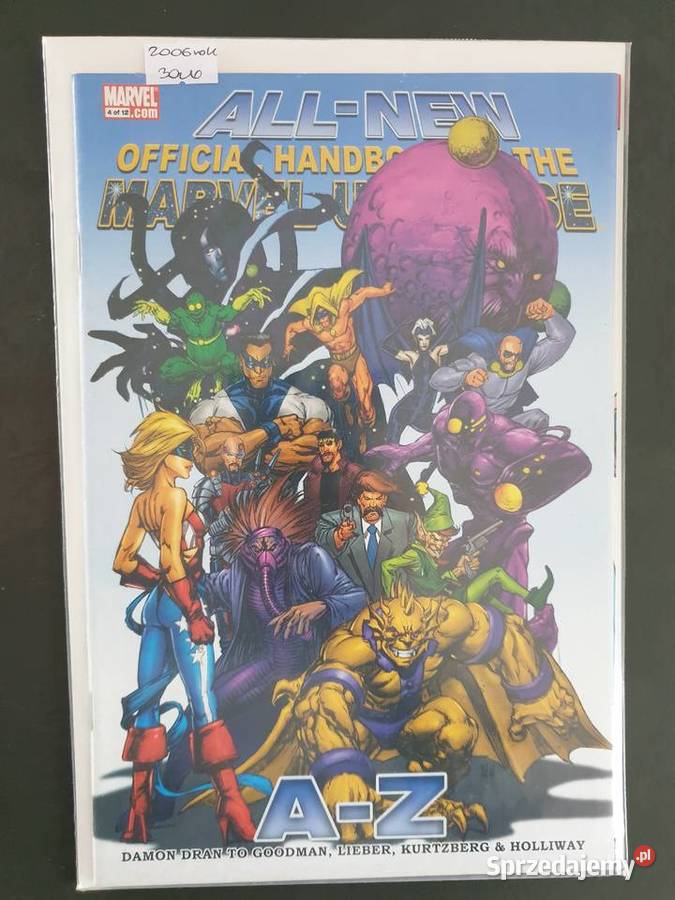 All Official Handbook Of The Marvel Universe AZ pomorskie
