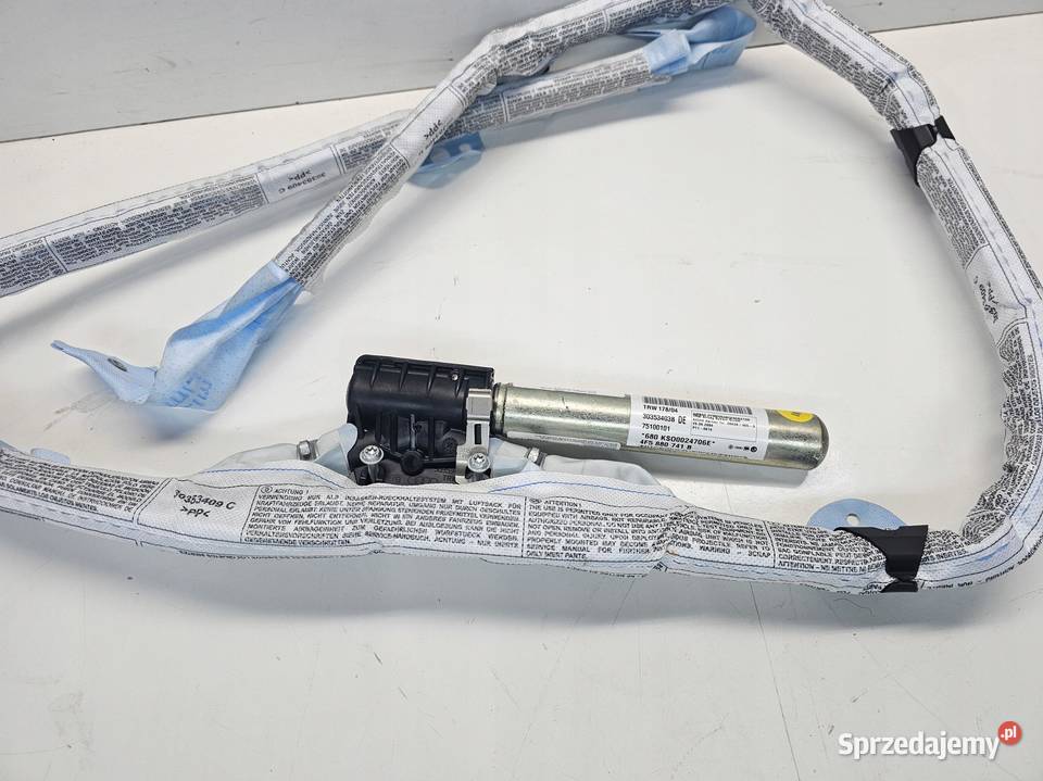 KURTYNA LEWA AUDI A6 C6 SEDAN 4F5880741B Poduszki powietrzne Przystajń