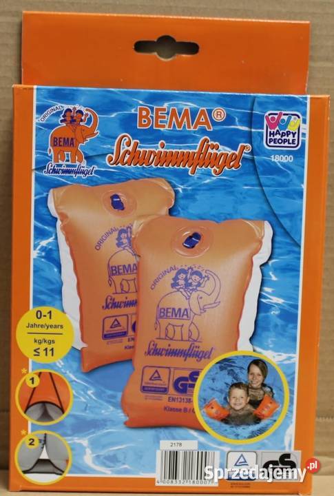 Rękawki do pływania Bema HAPPY 1130 śląskie Szczerbice