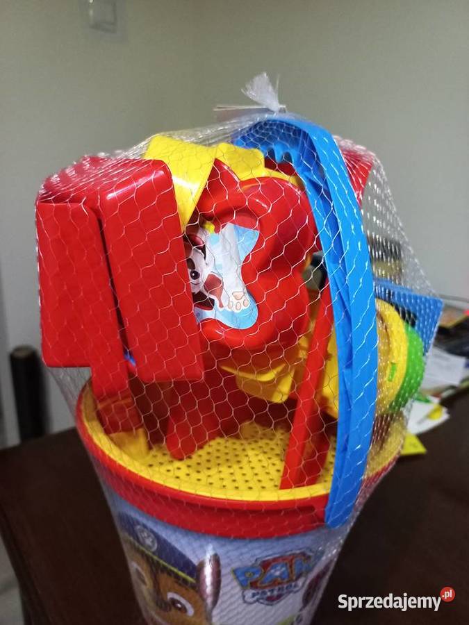 zestaw do piaskownicy Psi patrol wiaderko 11 Góra