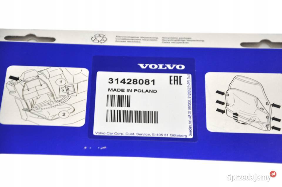 VOLVO mata zabezpieczajaca fotel przed dziecmi Bielany Wrocławskie