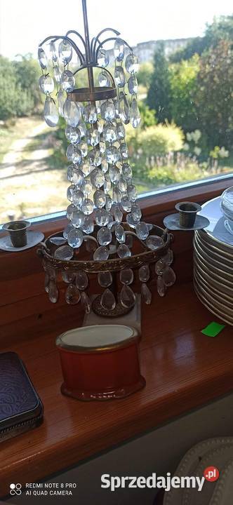 Świecznik kryształowy Gdańsk