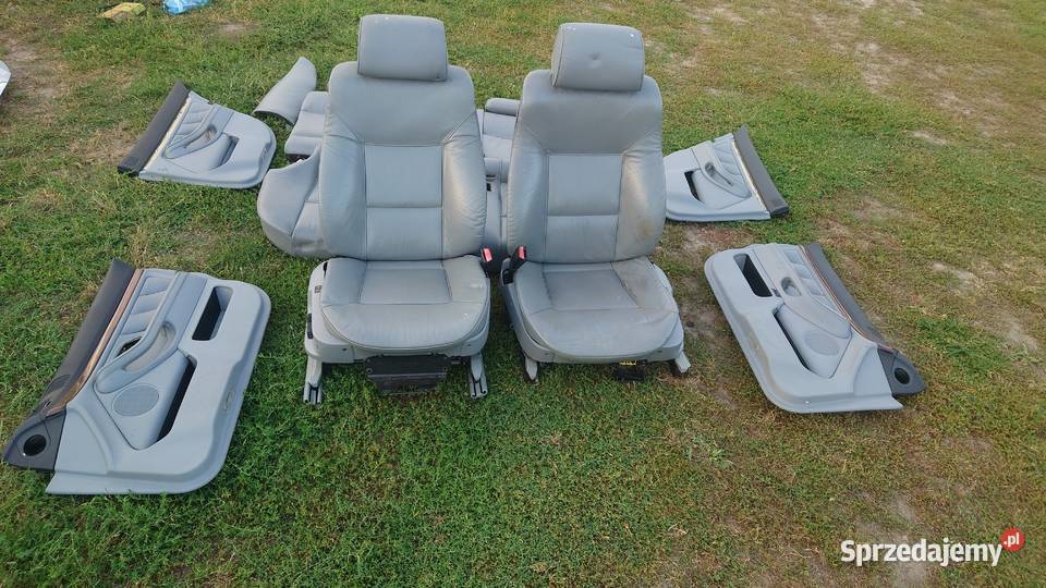 BMW E39 touring wnętrze komforty skóra Rok produkcji 2001 Fotele i kanapy wielkopolskie Konin